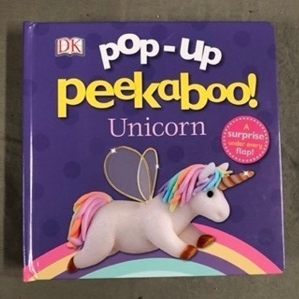 DK Pop‎ Up Peekaboo Unicorn Childrens Board Book Interactive Flaps Surprise